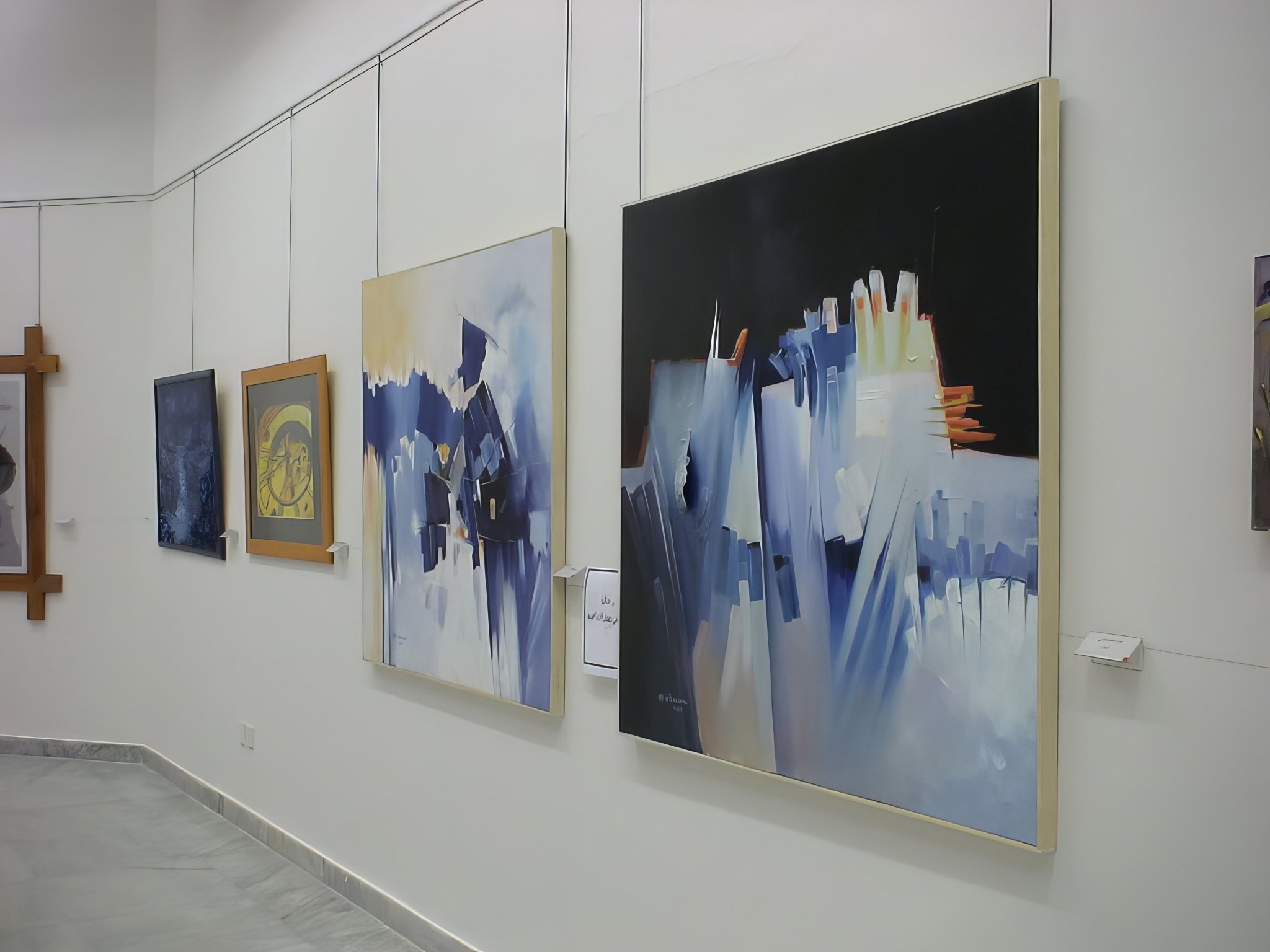 Paintings at Al Qurain Exhibition